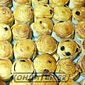 Французская булочка с изюмом